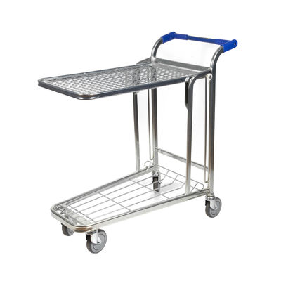 Van het het Karretje200kg Dragende Pakhuis van het staal Flatbed Dubbele Dek het Karretjekar