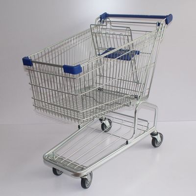 kopen 180L van het de plichtswinkelcomplex van de boodschappenwagentje heet verkopend zwaar lading het Metaal van de de Reekssupermarkt van Greman het Winkelen karretje online manufacture