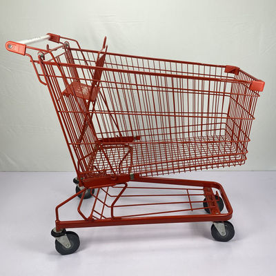 kopen 240L supermarktkruidenierswinkel het Winkelen Boodschappenwagentje van het Karretje het Zink Geplateerde Staal online manufacture