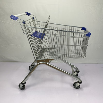 kopen Supermarkt 125L Lichtgewicht het Winkelen Karretjekar met TPR-Wielen online manufacture