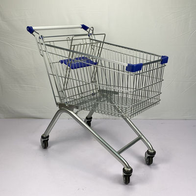 kopen Regelmatige Europese het Winkelen van het de Supermarktboodschappenwagentje 110Kg van het Karretje125l Staal de Ladingscapaciteit online manufacture