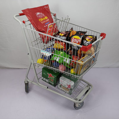 kopen Het Amerikaanse van de het Boodschappenwagentjesupermarkt van het Stijl Vouwbare Staal van het de Mandkarretje Certificaat van Ce online manufacture