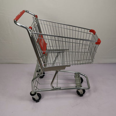 kopen 60L Amerikaans de Ketting van het het Boodschappenwagentjeq195 Staal van het Stijlstaal Kleinhandels het Winkelen Karretje online manufacture