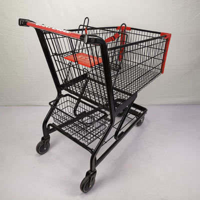 kopen Amerikaans Multifunctioneel Groot van de het Pakhuissupermarkt van het Metaalkarretje de Opslagboodschappenwagentje online manufacture