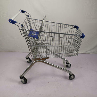 kopen Europees het Metaal van de Stijl125l Supermarkt het Winkelen Karretje Anti-diefstal met 4“ Pu-Wielen online manufacture