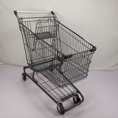kopen 150L de Amerikaanse Stijlsupermarkt het Winkelen Kar van het de Kruidenierswinkelkarretje van het Karretjepu Wiel online manufacture