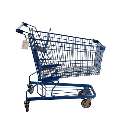 kopen Q195 de Kar van het het Metaalkarretje van de Staal150l Supermarkt met Vouwbare Kinderen Seat online manufacture