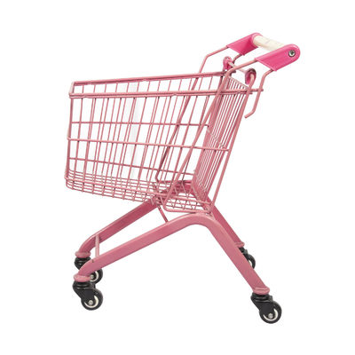 kopen Het Winkelen van roze 20L-het Metaalkinderen van Supermarktmini kids shopping carts toy Karretje online manufacture