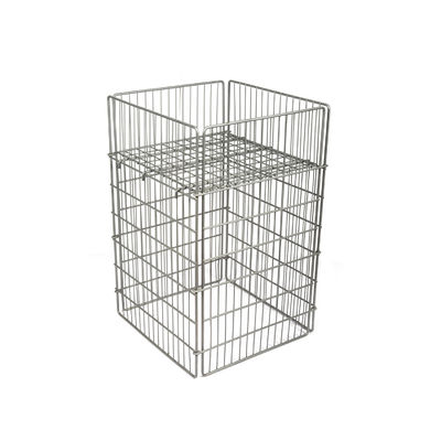 kopen Lichtgewicht Vouwbare Bak 5.8*2.8mm Supermarktdraad Mesh Cage van de Draadstortplaats online manufacture