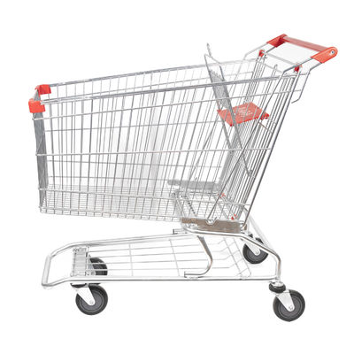 kopen De gegalvaniseerde van het de Supermarktboodschappenwagentje 210L van de Metaal Netto Mand Super Grote Capaciteit online manufacture
