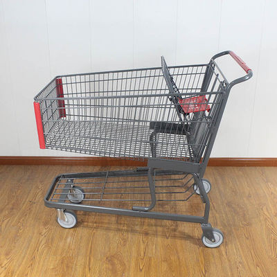kopen 180L Supermarktkarretjes Amerikaanse stijl Supermarkt winkelwagen online manufacture