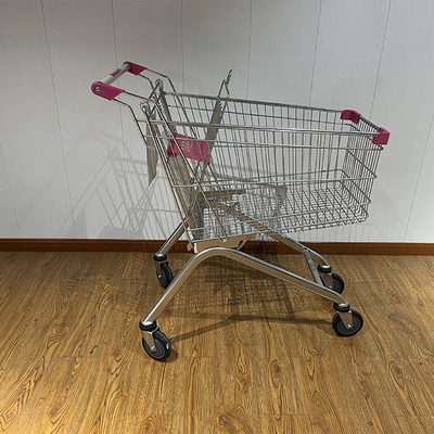 kopen 125L Detailhandel CE Certificaat Lift Wiel Staal verlengd Winkelwagen online manufacture