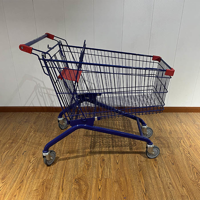 kopen 180L Algemene winkel CE Certificaat Lift Wiel Stalen Winkelwagen online manufacture