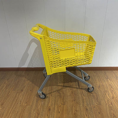 kopen 25L Plastic Supermarket Kids Shopping Trolley Cart online manufacture