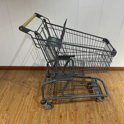 kopen 150L Store CE Certificate Elevator Wheel Steel Shopping Cart online vervaardiging